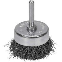 Faithfull WBS50 50 x 6mm Wire Cup Brush with 0.30mm Shank