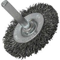 Faithfull WBS50C 50 x 6mm Wire Brush with 0.30mm Shank