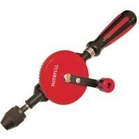 Faithfull FAIHANDDRILL Hand Drill Double Pinion 8.5mm Capacity