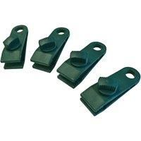 Faithfull TARPCLIPS Instant Clip on Tarpaulin Eyelets (Pack of 4)