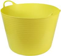Faithfull Polyethylene Flex Tub 42L Yellow