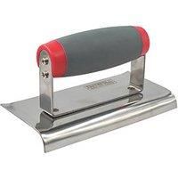 Faithfull FAISGTEDGESS Edging Trowel Soft Grip Handle 6 x 3in