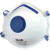Scan ScapP2MV FFP2 Disposable Form valve mask, 3 pieces