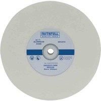Faithfull FAIGW20025WG 200 x 25mm Medium General Purpose Grinding Wheel - White