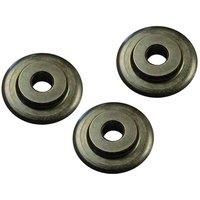 Faithfull Pipe Cutting Tool Replacement Wheels (Pack Of 3) FAIPCW642