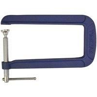 Faithfull FAIG8DT-TB 200mm 8-inch G-Clamp Deep Throat with 85mm 3-inch Cap, Multicolour