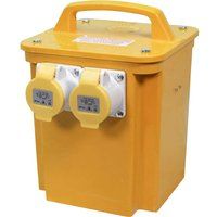 FAITHFULL 3.3 KVA SITE TRANSFORMER 3 KVA 2 x 16A 110V SOCKET VAT RECEIPT