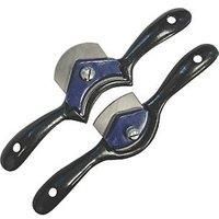 Faithfull FAISSTWIN Spokeshave Twin Pack Concave and Convex