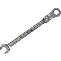 Faithfull FAISPARAT10 Ratchet Combination Spanner Flex Head CV 10mm