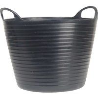 Faithfull FLEX15B Heavy-Duty Polyethylene Flex Tub - Black