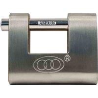 Faithfull Brass Shutter Padlock 80mm