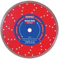 Faithfull FAIDB300TURB Turbo Cut Diamond Blade 300 x 20mm