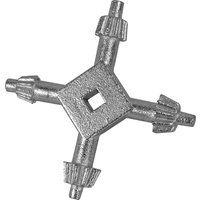 Faithfull FAICHUCKKEY4 Chuck Key 4 Way