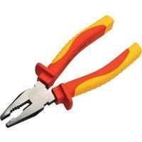Faithfull FAIPLVDEC7 VDE Combination Pliers 190mm