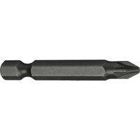 Faithfull 21002 Pozi S2 Grade Steel Screwdriver Bits PZ2 x 50mm (Pack 3)