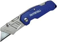 Faithfull FAITKLBN Lock Back Utility Knife