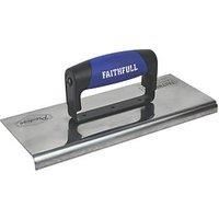 Faithfull FAIPTEDG10SS Prestige Edging Trowel 10 x 4in
