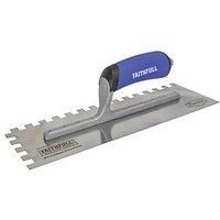 Faithfull Prestige Notched Trowel 330 x 115mm (13 x 4.1/2in)