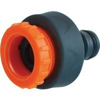 Plastic Tap Hose Connector 1/2 & 3/4in