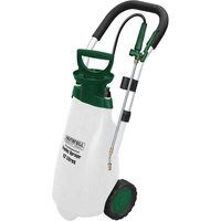 Faithfull FAISPRAY12HD 12 Litre Professional Trolley Pressure Sprayer for use with water based and most solvent based chemical products