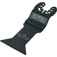 Faithfull FAIMFWM44B Flush Cut Wood-Metal Blade 44mm Bi-M Pack of 5