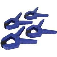 Faithfull FAISPCL3 SPCL3 Spring Clamps, Multi-Colour, 1