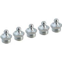 Faithfull FAIGGN14BSP Grease Nipple Straight 1/4in BSP (Pack 5)