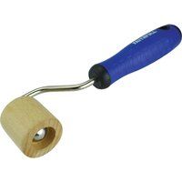 Faithfull FAISGSRWN Soft Grip Seam Roller Wooden 38mm