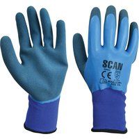 Scan Waterproof Latex Gloves - XXL Size 11 SCAGLOLAWPXX