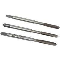 Faithfull FAIHSSTM3 HSS Straight Flute Tap Set M3 x 0.5 3pc