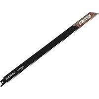 Faithfull 14020034 S1120HF BiMetal Sabre Saw Blade Demolition 300mm 10 TPI (Pac