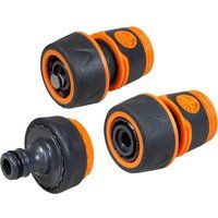 Faithfull FAIHOSE34KIT Hose Accessory, Orange/Grey, 19mm (3/4in)