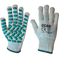 Vibration Resistant Latex Foam Gloves - Medium (Size 8)