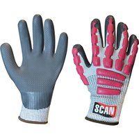Scan T5000 SCAGLOAI Anti-Impact Latex Cut 5 Gloves - Various Sizes
