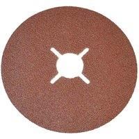 Faithfull AD11540 Resin Bonded Sanding Discs 115 x 22mm 40G (Pack 25)