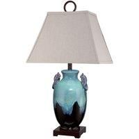Elstead Lighting Table Lamp, Turquoise Glaze