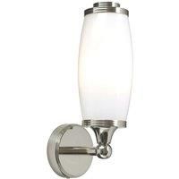 Elstead Lighting Eliot 1 Light Wall Light Polished Nickel