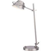 Quoizel Spencer LED Table Lamp in Brushed Nickel