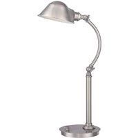Quoizel Thompson LED Table Lamp in Brushed Nickel