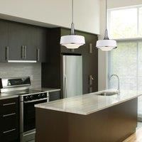 Feiss Holloway 4Lt Pendant White