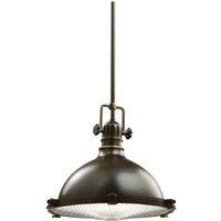KL/HATTBAY/M OZ Hatteras Bay 1 Light Olde Bronze Medium Pendant