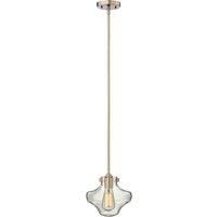 Elstead Lighting Pendant, Brushed Caramel