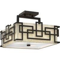 Hinkley Lanza 3 Light SemiFlush