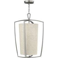 HK/BLAKELY/3P BN Blakely 3 Light Brushed Nickel Large Ceiling Pendant