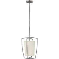 Blakely pendant lamp, brushed nickel, 1 bulb