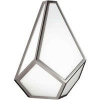 Diamond 1 Light Indoor Wall Light Polished Nickel E27