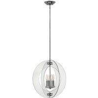 Elstead Lighting Chandelier, Polished Chrome
