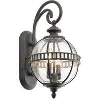 KICHLER Halleron outdoor wall light, 25.4cm, Londonderry