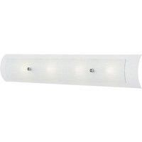 Duet 4 Light Bathroom Wall Light Polished Chrome IP44 G9