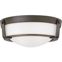 Hinkley Hathaway 2 Light Small Flush Mount Olde Bronze